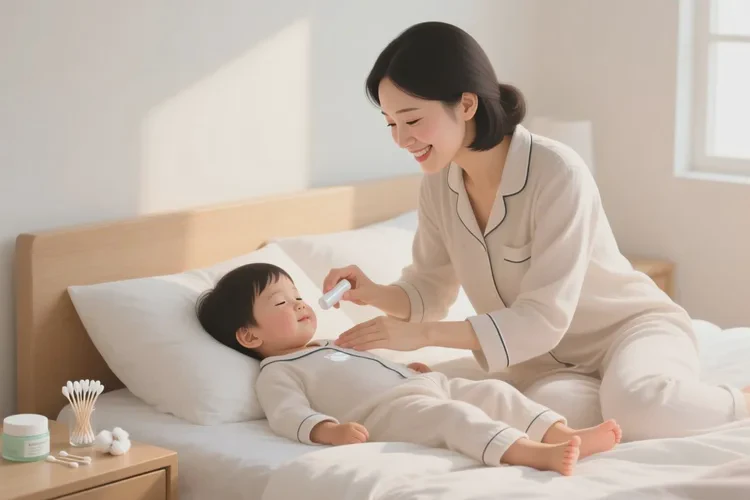 小孩肚子上有湿疹可以根治吗(图1)