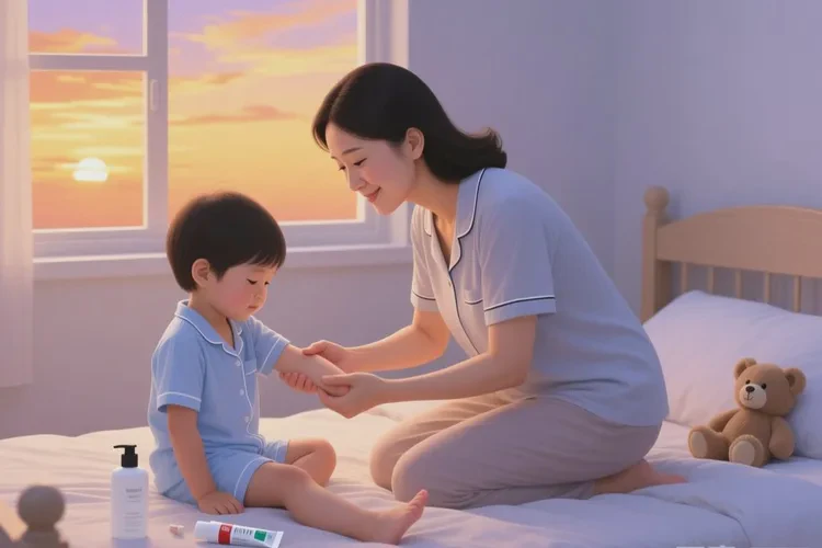 孩子四肢长湿疹可以根治吗(图1)