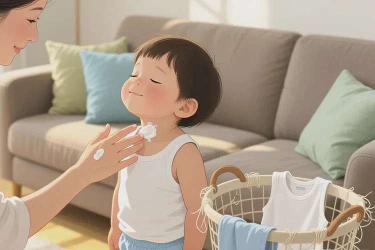 小孩脖子上经常起湿疹可以根治吗(图4)