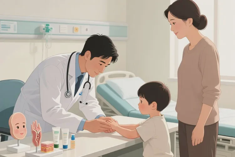 孩子手上容易起湿疹可以根治吗(图4)