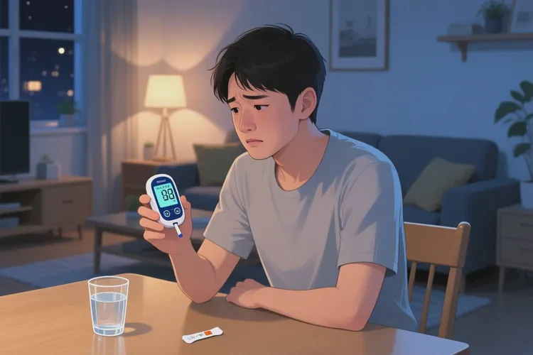 29岁晚上血糖12点5是怎么回事(图1)