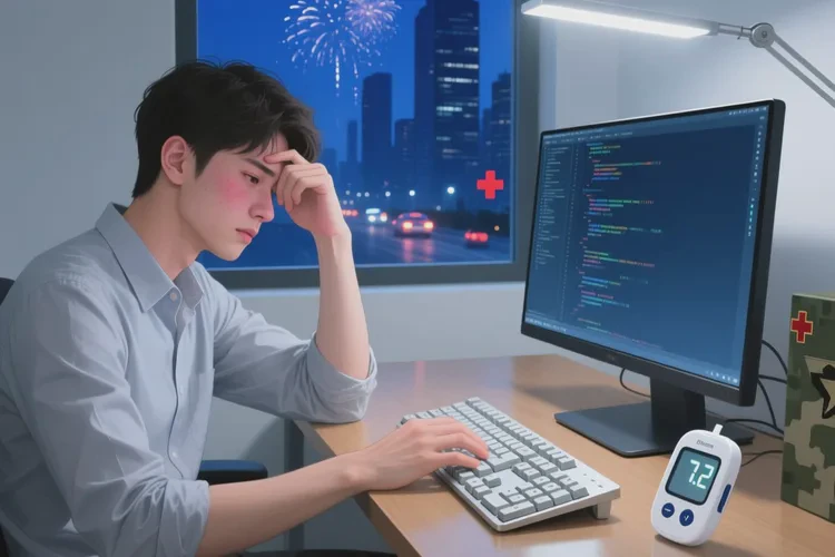 29岁晚上血糖17点8是怎么回事(图2)