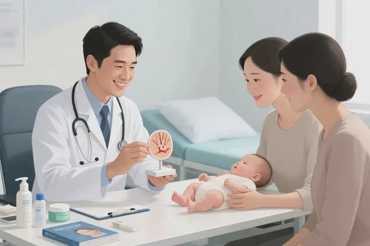 婴儿屁股上偶尔长湿疹可以根治吗(图3)