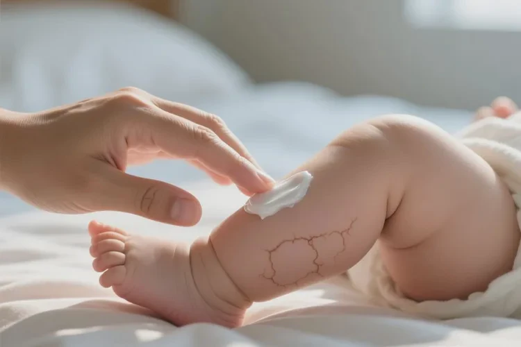 婴儿小腿偶尔起湿疹可以根治吗(图3)