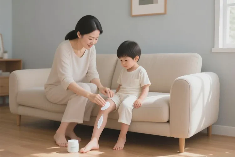 孩子大腿容易起湿疹可以根治吗(图1)