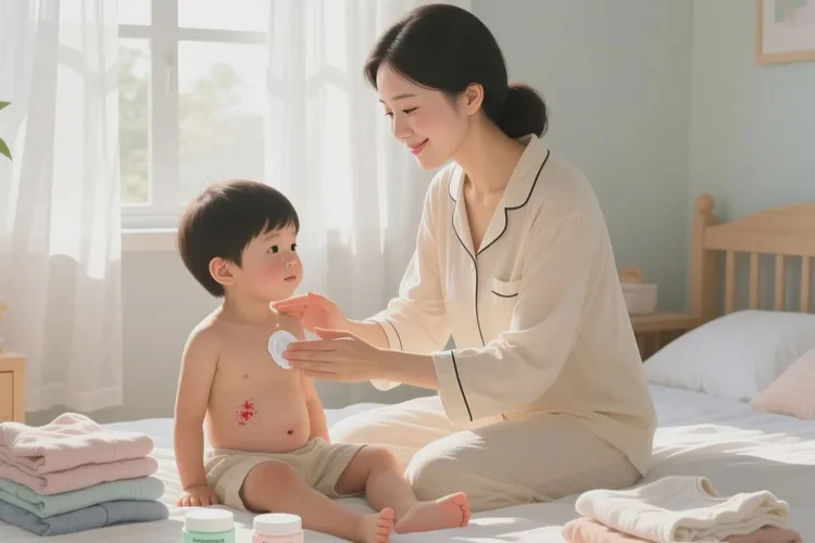 儿童肚子出现湿疹可以根治吗(图1)