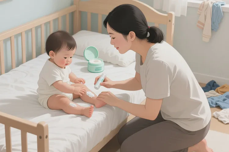 儿童身上长湿疹可以根治吗(图1)