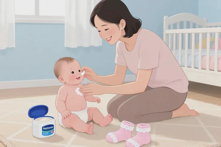 婴幼儿脚上容易长湿疹可以根治吗(图1)