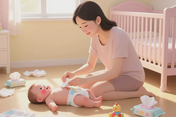 宝宝屁股上偶尔长湿疹可以根治吗(图1)