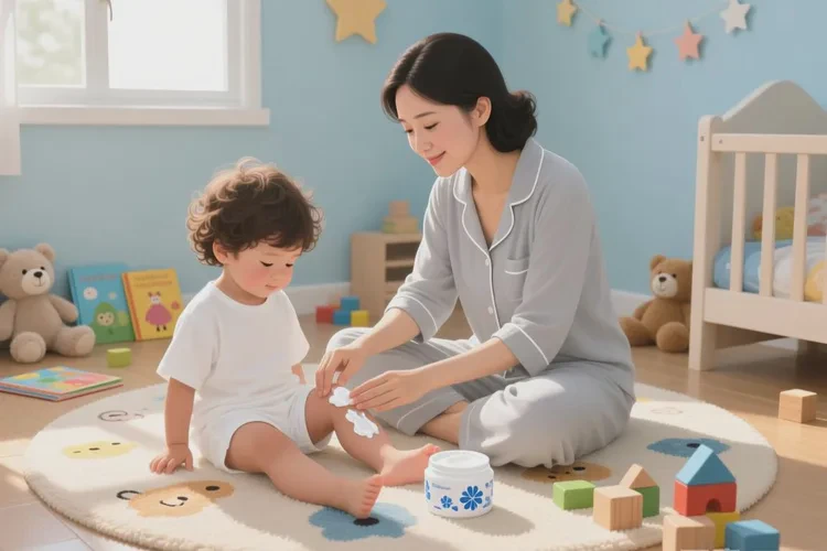 小孩大腿长湿疹可以根治吗(图1)