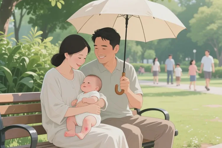 婴幼儿大腿上偶尔长湿疹可以根治吗(图4)