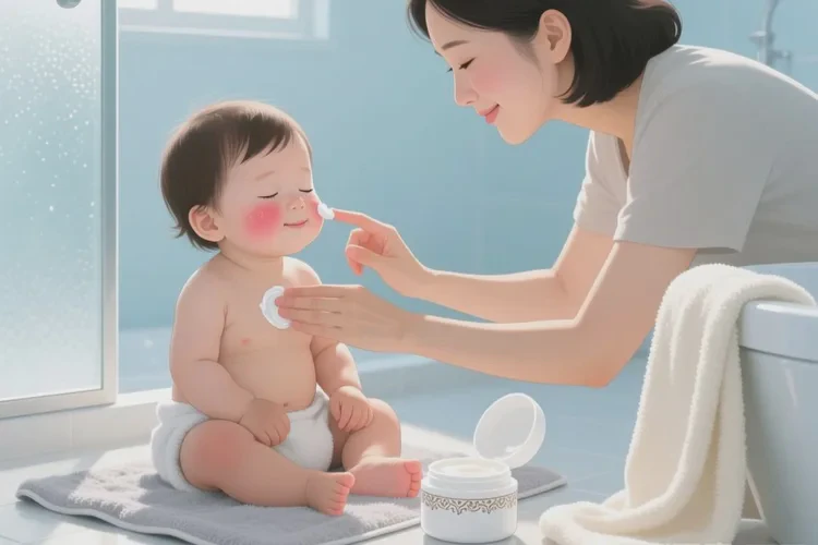 儿童四肢偶尔起湿疹可以根治吗(图1)