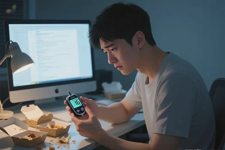 29岁晚上血糖30.2是怎么回事(图1)