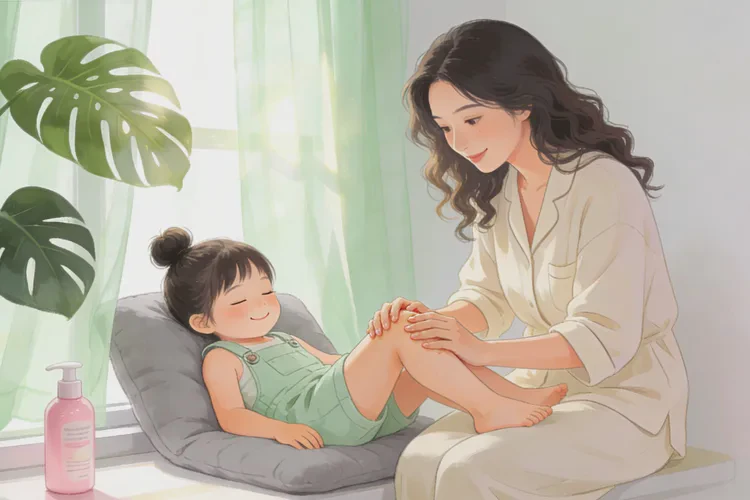 儿童小腿偶尔长湿疹可以根治吗(图4)