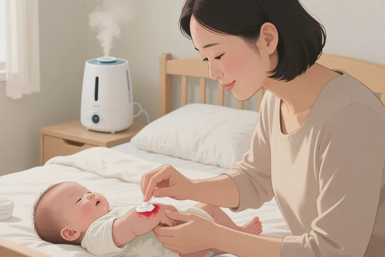 婴幼儿手臂出湿疹可以根治吗(图1)