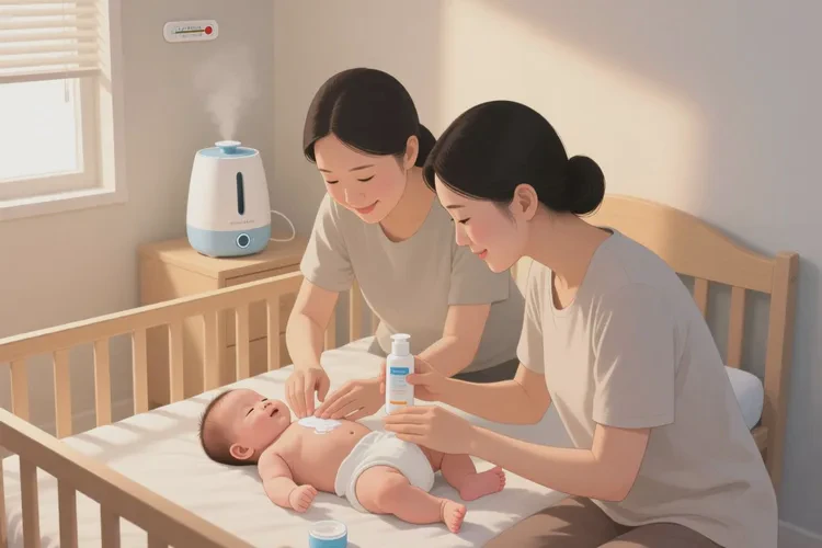 宝宝屁股上起湿疹可以根治吗(图4)