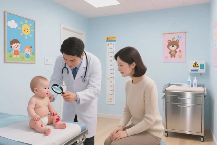 婴儿小腿上出现湿疹可以根治吗(图2)