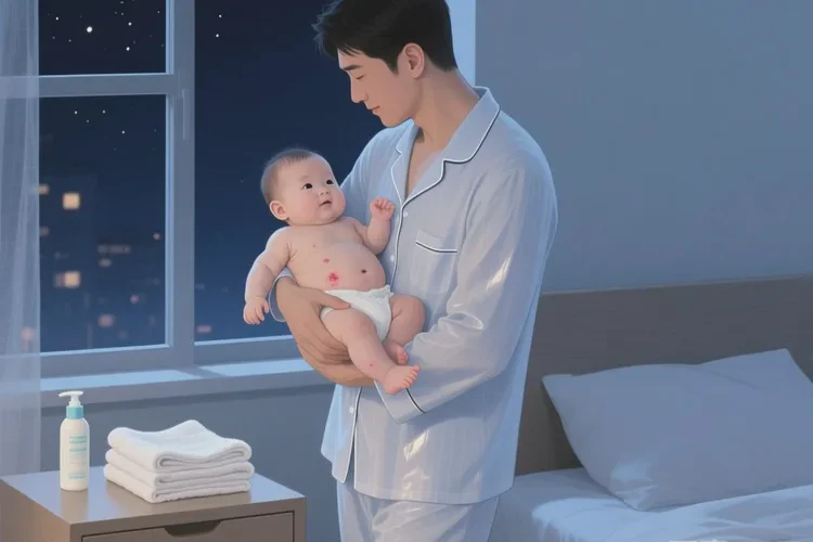 婴儿肚子上长湿疹可以根治吗(图3)