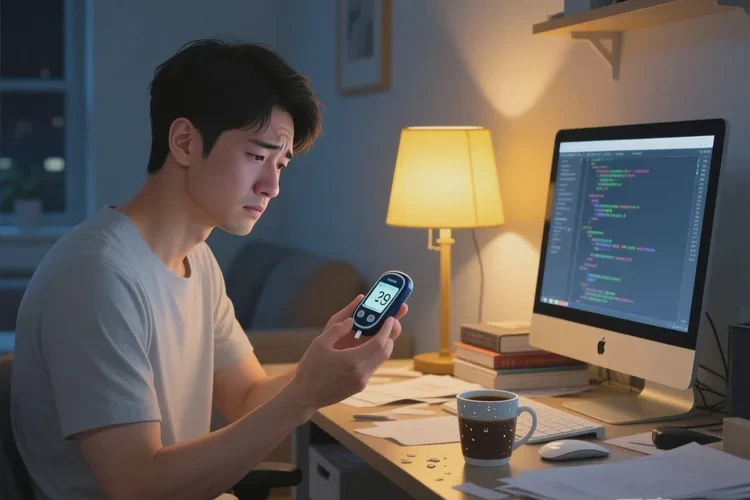 29岁晚上血糖25.6是怎么回事(图1)