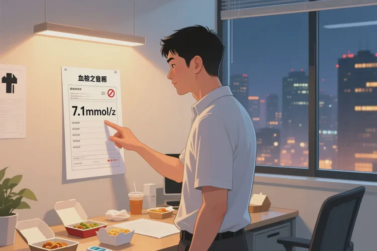 30岁餐后血糖7.1是怎么回事(图1)