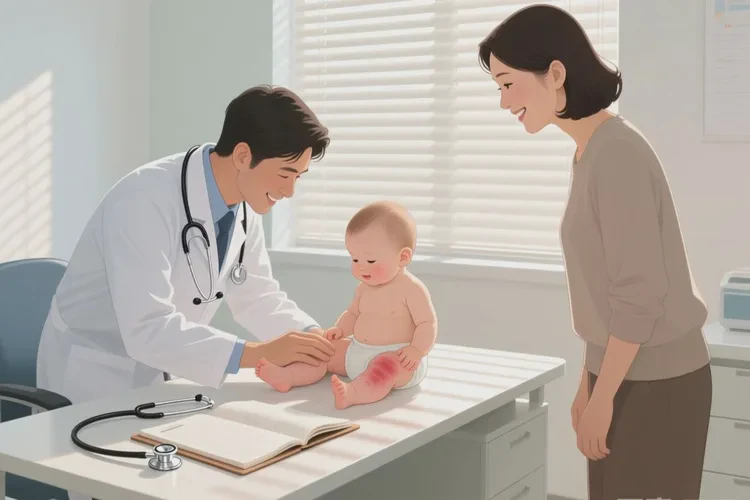 婴幼儿大腿有湿疹可以根治吗(图2)