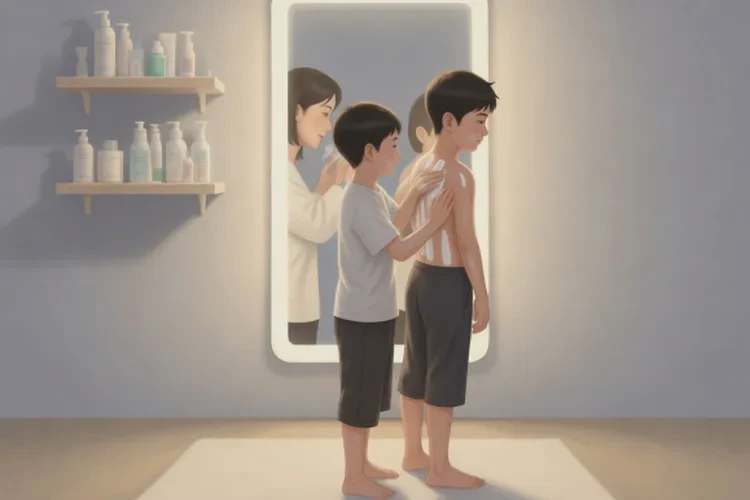 儿童手臂上起湿疹可以根治吗(图1)