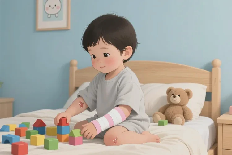 小孩手臂上出湿疹可以根治吗(图2)