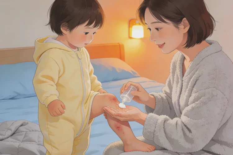 婴儿小腿经常长湿疹可以根治吗(图2)