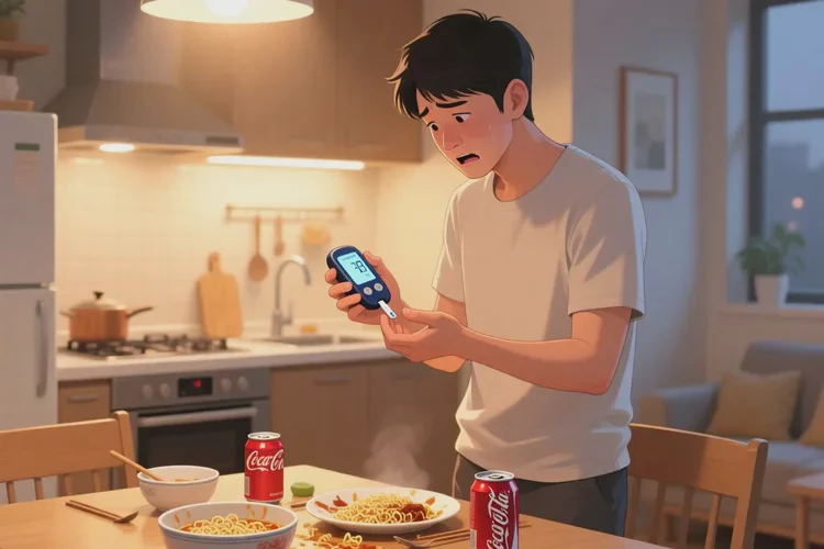 29岁晚上血糖14点6是怎么回事(图2)