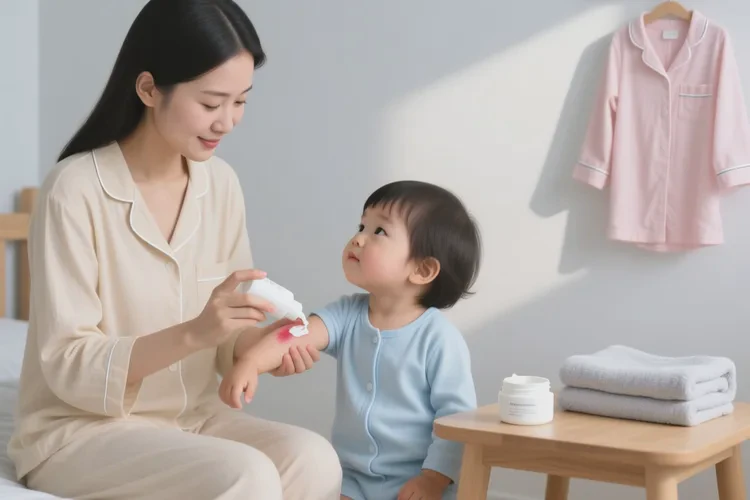 小孩手臂上起湿疹可以根治吗(图1)