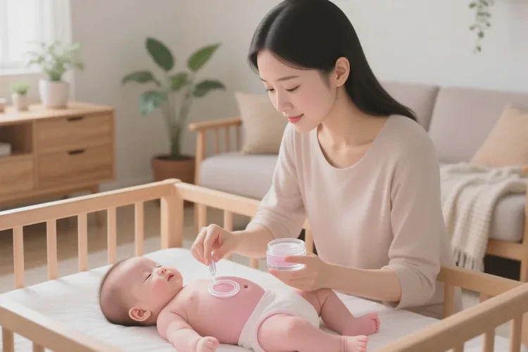 婴儿肚子偶尔长湿疹可以根治吗(图1)