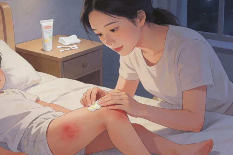 儿童大腿出湿疹可以根治吗(图1)