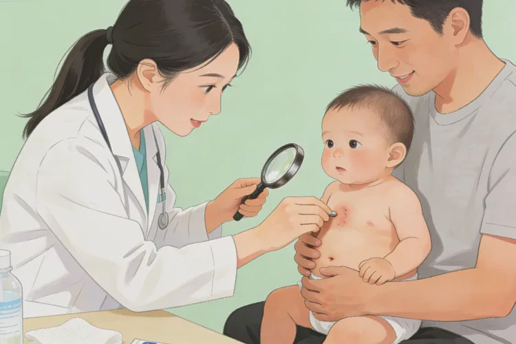 婴幼儿肚子上经常起湿疹可以根治吗(图2)