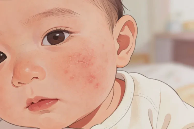 婴幼儿面部偶尔起湿疹可以根治吗(图2)