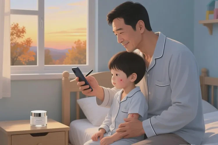 孩子面部有湿疹可以根治吗(图2)