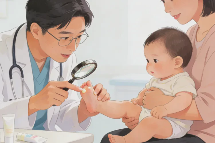 婴儿脚上有湿疹可以根治吗(图3)