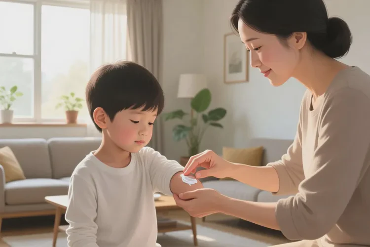 孩子四肢容易长湿疹可以根治吗(图1)