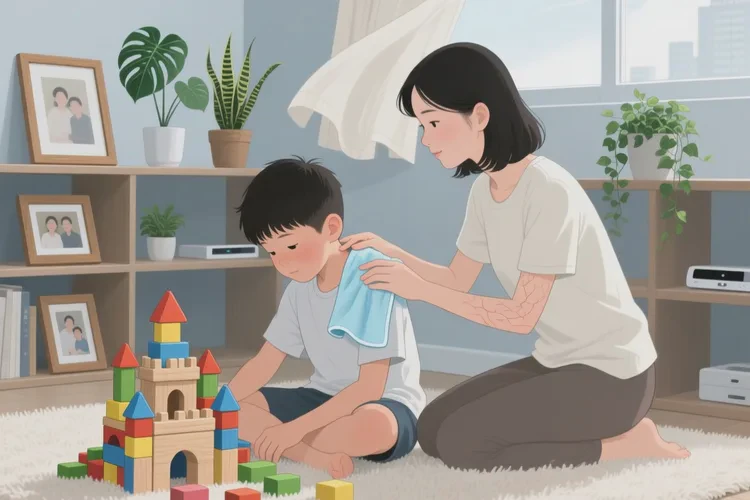 婴幼儿身上偶尔长湿疹可以根治吗(图4)