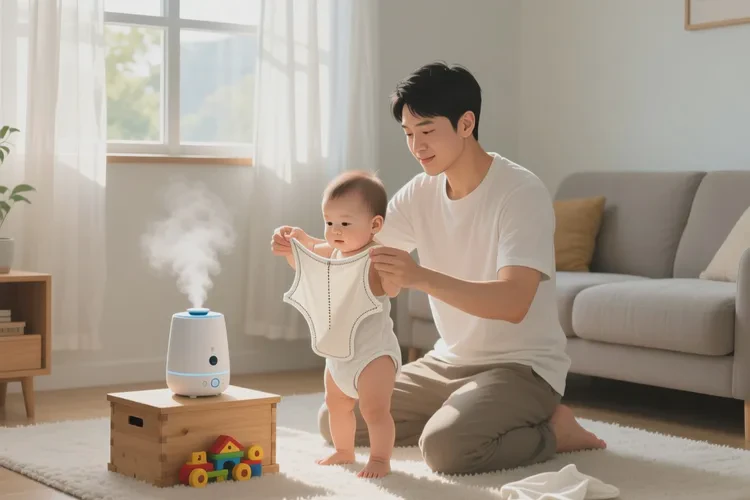 婴儿肚子上经常起湿疹可以根治吗(图1)