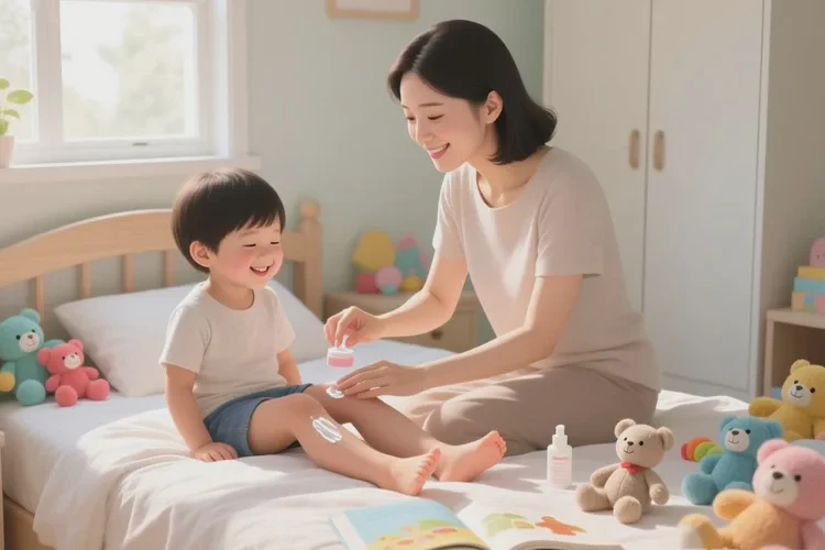 儿童大腿上经常起湿疹可以根治吗(图1)