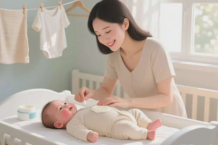 婴幼儿肚子上容易长湿疹可以根治吗(图1)