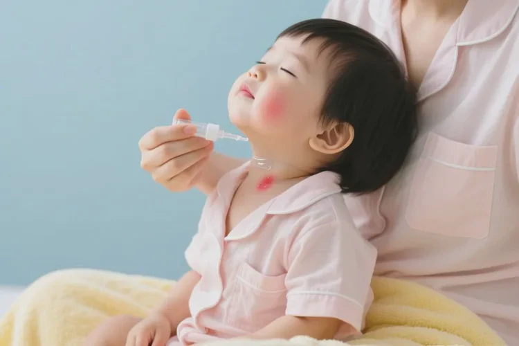 儿童脖子上偶尔起湿疹可以根治吗(图2)