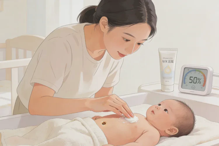 婴幼儿肚子上经常起湿疹可以根治吗(图1)