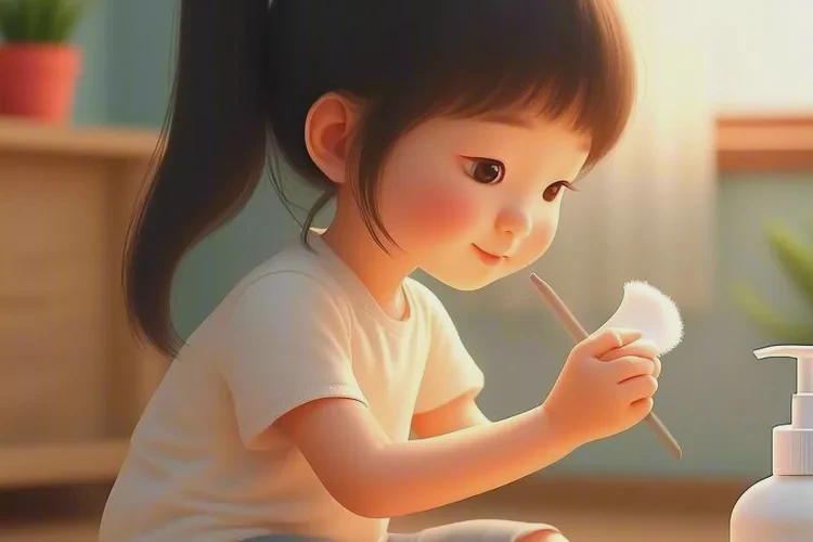 少儿面部有湿疹能够根治吗(图1)