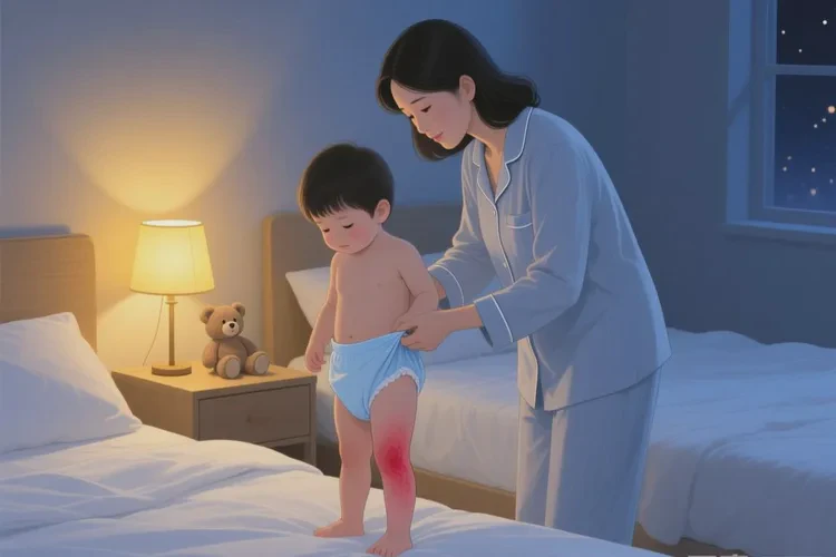 小孩小腿出湿疹可以根治吗(图1)