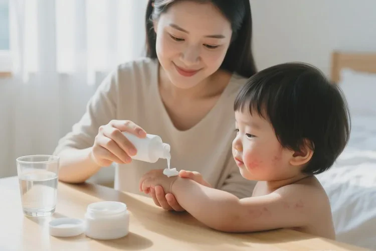 孩子手上有湿疹可以根治吗(图1)