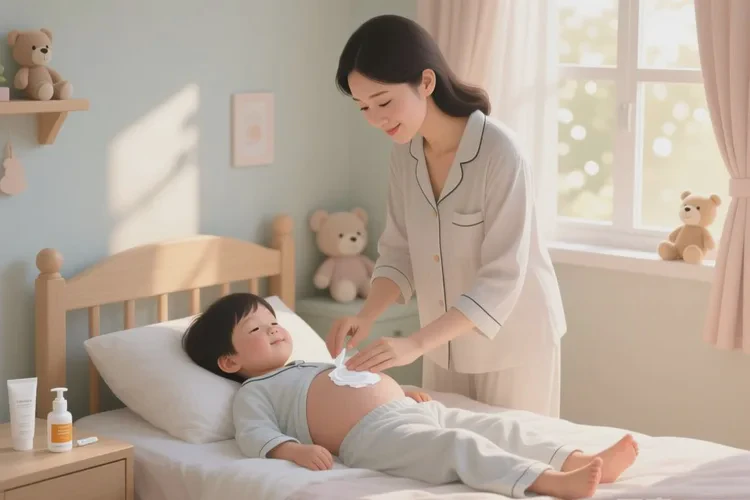 少儿肚子经常长湿疹可以根治吗(图1)