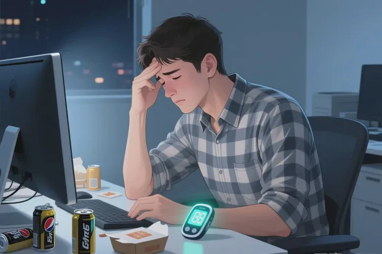 30岁餐后血糖28.7是怎么回事(图2)