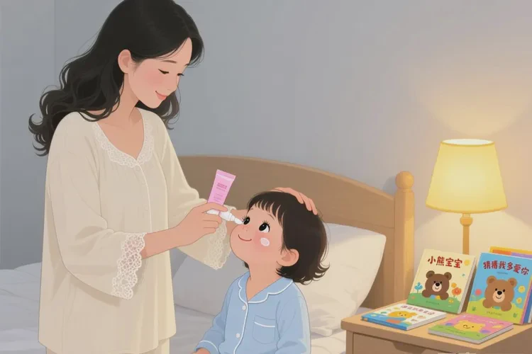 孩子脸上容易长湿疹可以根治吗(图1)