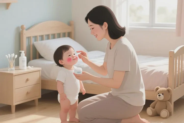 少儿面部有湿疹可以根治吗(图1)